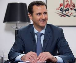 Assad begutachtet die Folgen seiner Kriegsverbrechen