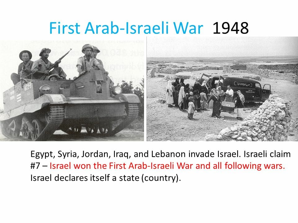Warum wurde 1948 kein arabischer Staat in Palästina gegründet?