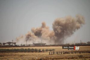 Russland bombardiert Deeskalationszone in Südsyrien