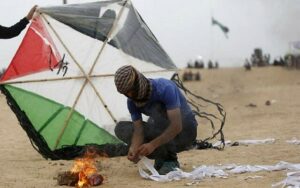 Feuerdrachen als neue Terror-Waffe der Palästinenser