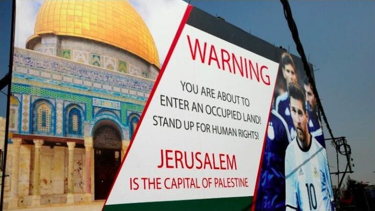 Kein Messi in Jerusalem: ein antisemitischer Coup