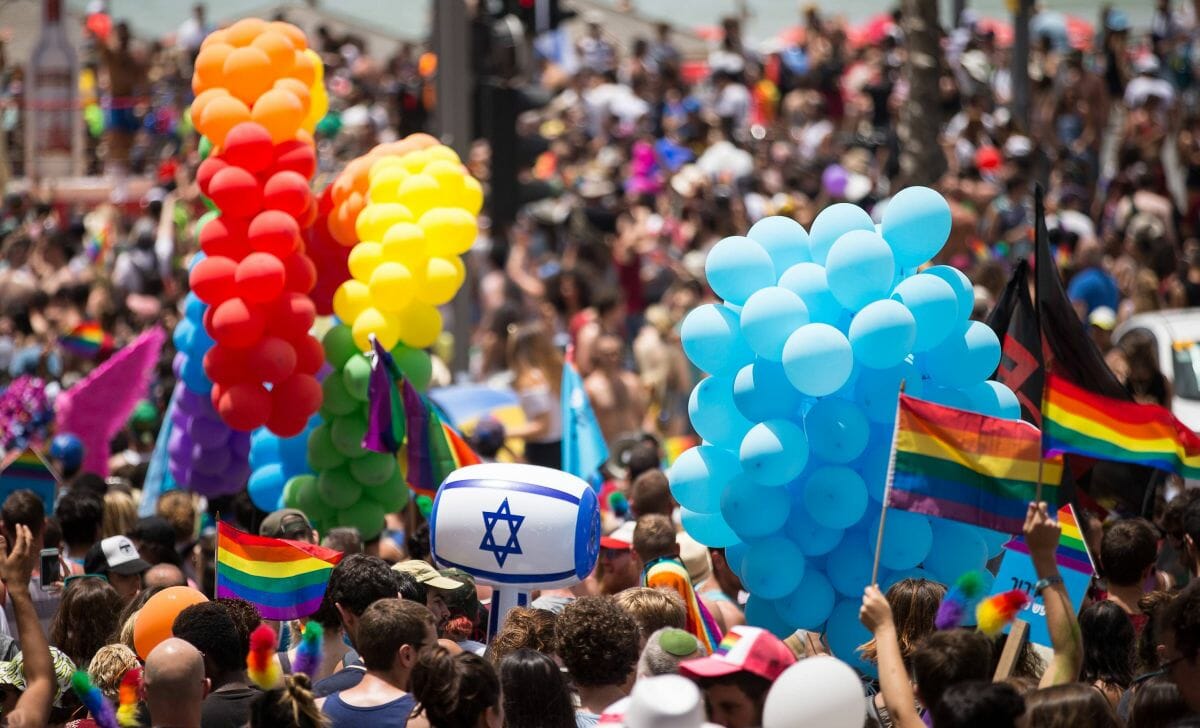 Regenbogenparade in Tel Aviv