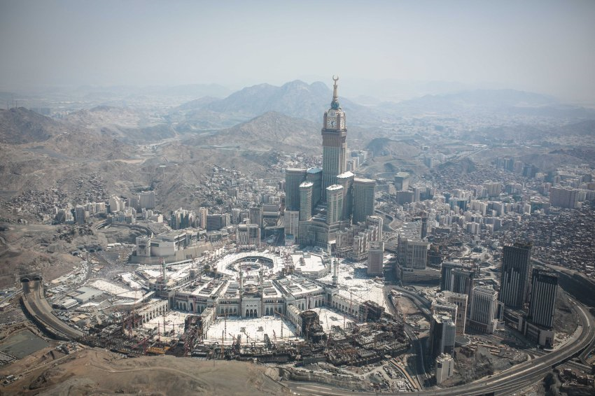 Muslime zerstören das historische Erbe von Mekka