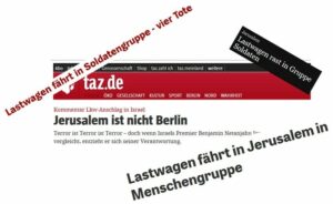 Der Antisemitismus der linken Zeitung "taz"