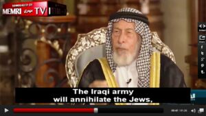 „Die irakische Armee wird die Juden vernichten“