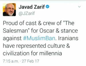 Iranisches Regime nutzt Oscar für Propaganda