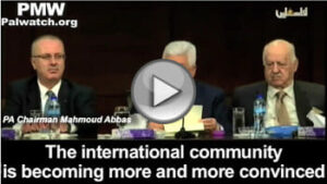 Abbas: Israel ist schuld an allen Krisen weltweit