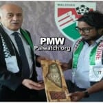 So sieht die Zweistaatenlösung des palästinensischen Fußballfunktionärs aus