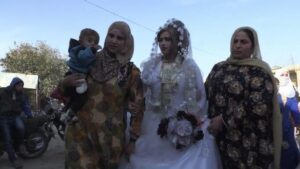Tanzen und Feiern in Raqqa: Erste Hochzeit nach Rückeroberung vom IS