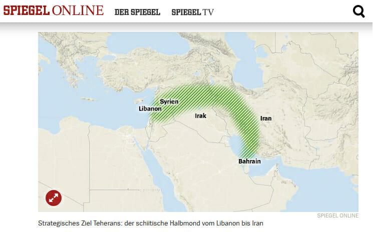 Halbmondsüchtig: „Spiegel Online“ veröffentlicht falsche Landkarte