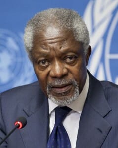 Kofi Annan: Persönlich integer, grandios gescheitert