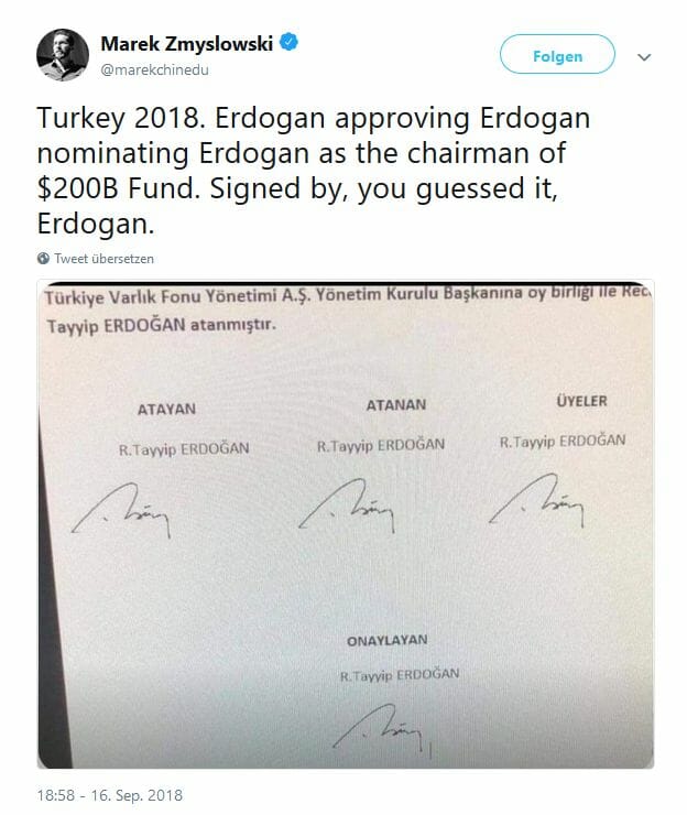 Erdogan schafft sich eine „zweite Staatskasse“