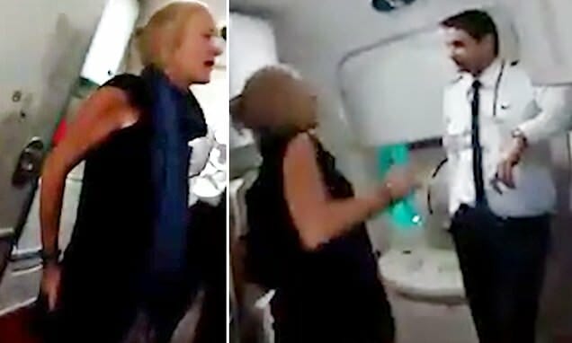 BDS-Anwältin randaliert betrunken im Flugzeug
