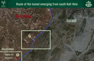 Israel zerstört Terrortunnel der Hisbollah an der Grenze zum Libanon