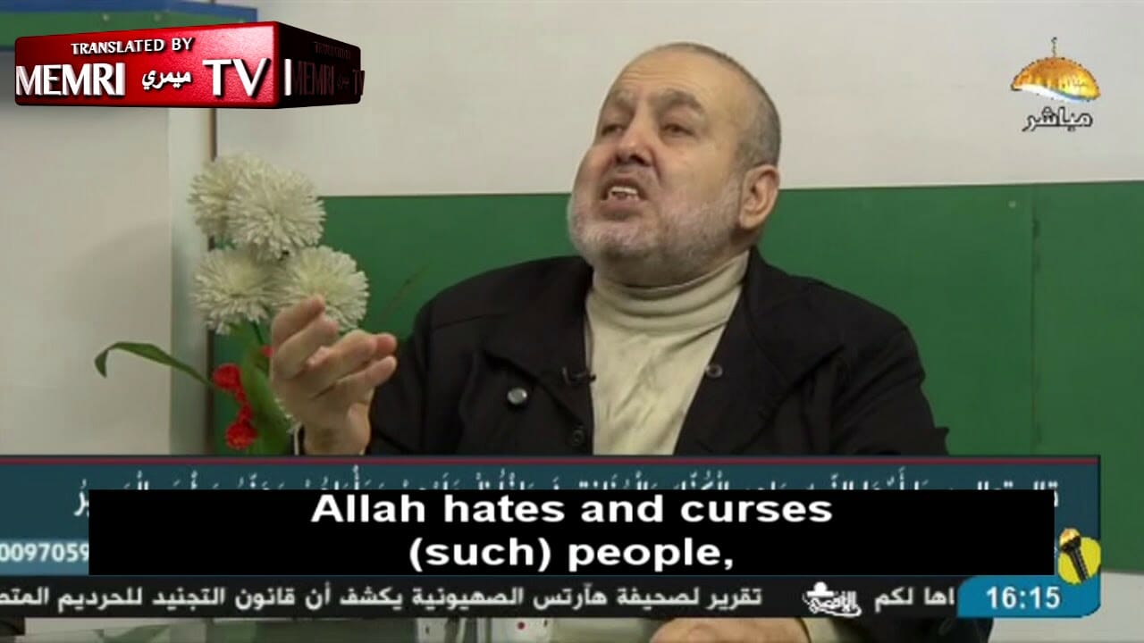 Palästinensischer Kleriker: „Muslime müssen die Juden hassen“
