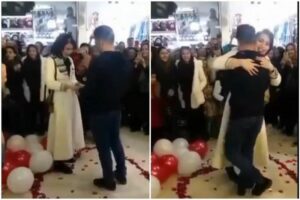 Iranisches Paar wegen öffentlichen Heiratsantrags verhaftet