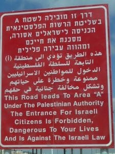 Der Mythos von der Apartheid-Straße von Hebron
