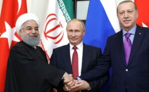 Ein Bündnis zwischen Russland, Iran und der Türkei ist im Entstehen