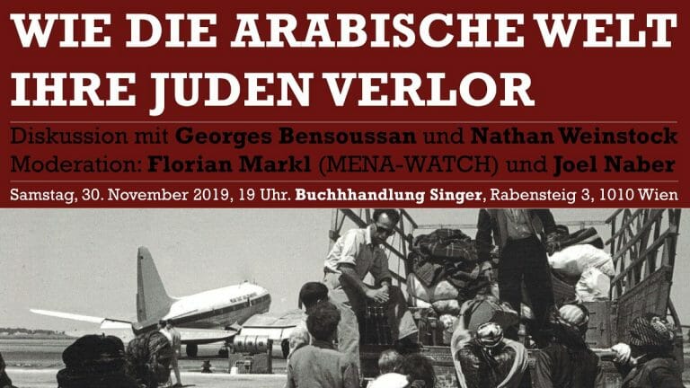Wie die arabische Welt ihre Juden verlor - Buchpräsentation in Wien