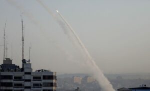 Aus dem Gazastreifen auf Israel abgefeuerte Raketen