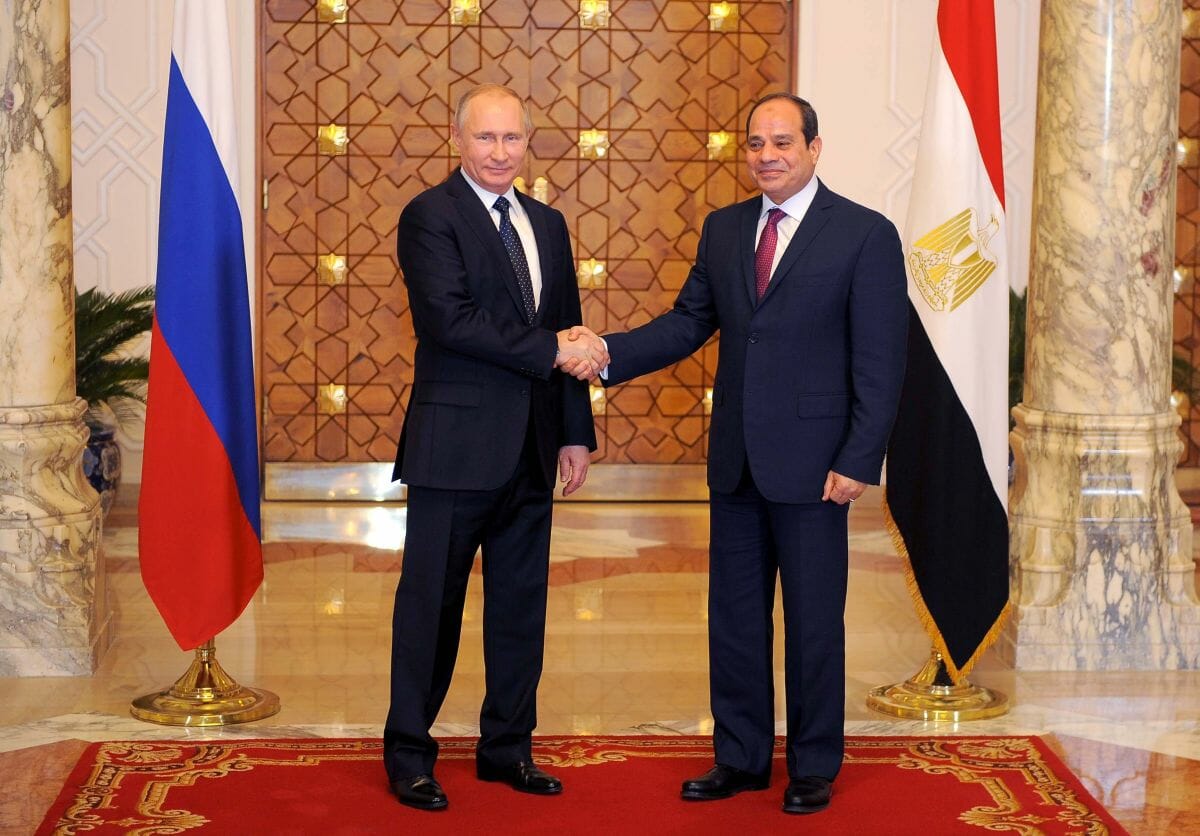 Putin auf Staatsbesuch bei al-Sisi