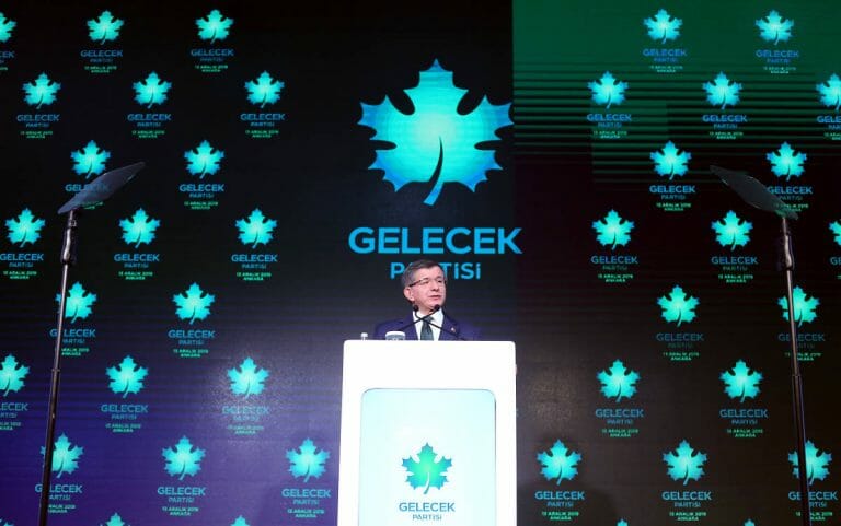 Ahmet Davutoglu verkündet die Gründung seiner Partei