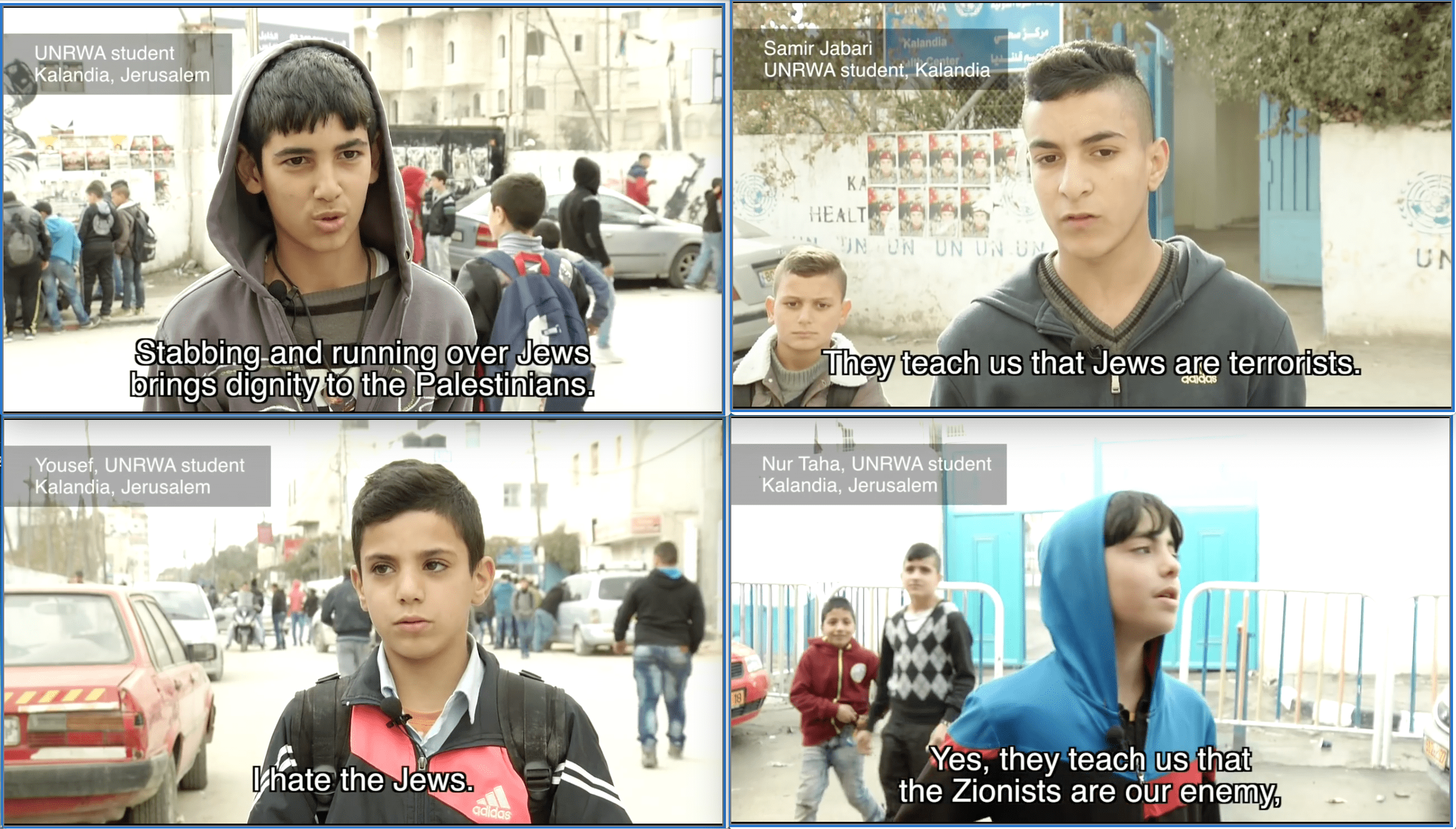 Palästinensischen Schulkindern wird beigebracht, Juden zu hassen