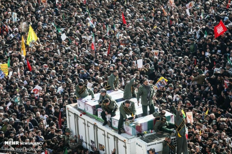 Trauerveranstaltung für Qassem Soleimani in Teheran (Majid Asgaripour/CC BY 4.0)