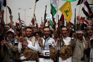 Kämpfer der vom Iran unterstützten Houthi-Miliz im Jemen