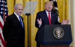 US-Präsident Trump präsentiert seinen Friedensplan für Israel und Palästinenser