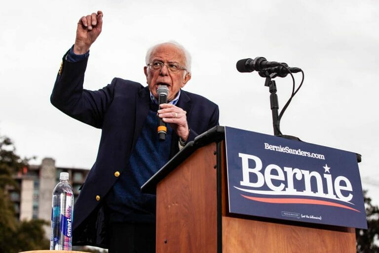 Bernie Sanders gilt augenblicklich als aussichtsreichster Anwärter auf die Demokratische Präsidentschaftskandidatur. (imago images/ZUMA Press)