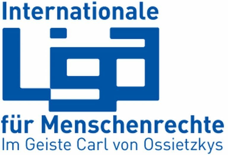 Logo der Internationalen Liga für Menschenrechte