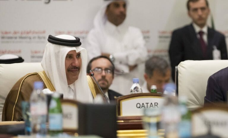 Katars ehemaliger Premierminister Hamad bin Jassim Al Thani