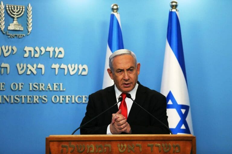 Wegen der Corona-Krise wurde der Auftakt des Prozesses gegen Netanjahu verschoben. (imago images/PanoramiC)