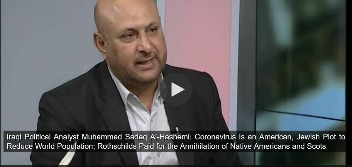 Der irakische Politologe Muhammad Sadeq Al-Hashemi