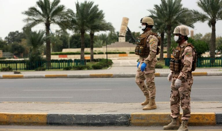 Der IS könnte ausnutzen, dass das irakische Militär mit der Durchsetzung der Corona-Maßnahmen beschäftigt ist