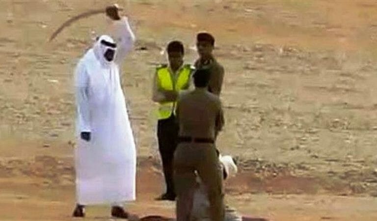 Hinrichtung durch Köpfung in Saudi-Arabien