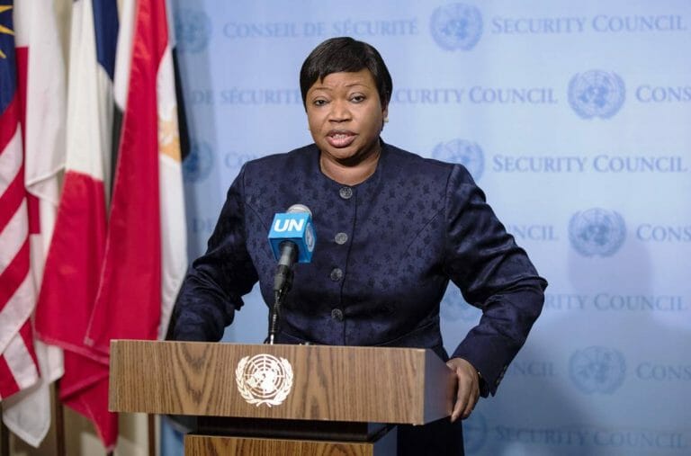 Fatou Bensouda, die Chefanklägerin des Internationalen Strafgerichtshofs. (imago images/Pacific Press Agency)
