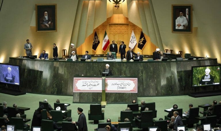 Das iranische Parlament Majlis