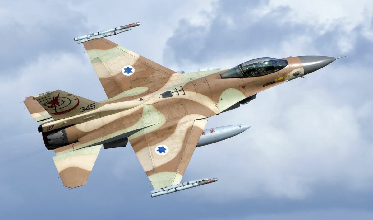 Israelischer F-16-Kampfjet