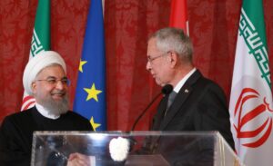Irans Präsident Rohani und Österreichs Bundespräsident van der Bellen