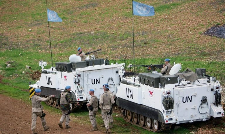 UNIFIL-Soldaten auf Patrouille im Südlibanon