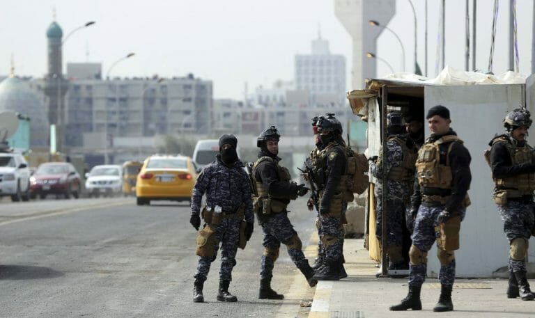 Irakische Sicherheitskräfte gingen kürzlich gegen die mit dem Iran verbündete Schiitenmiliz Kataib-Hisbollah vor