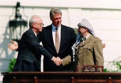 Unterzeichnung des Oslo-Abkommens