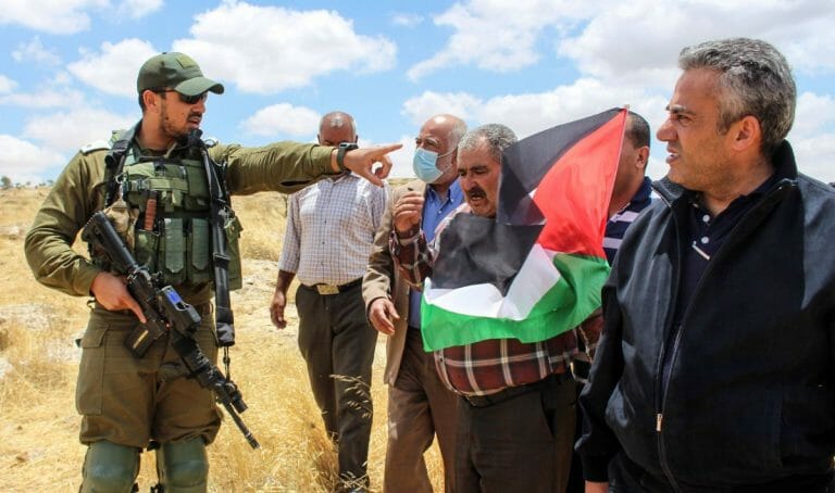 Bislang haben nur wenige Palästinenser gegen Israels Pläne demonstriert, seine Souveränität über Teile der Westbank auszuweiten