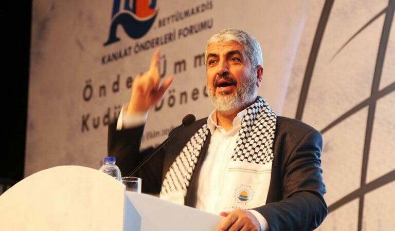 Der ehemalige Vorsitzende des Politbüros der Hamas Kahled Mashal