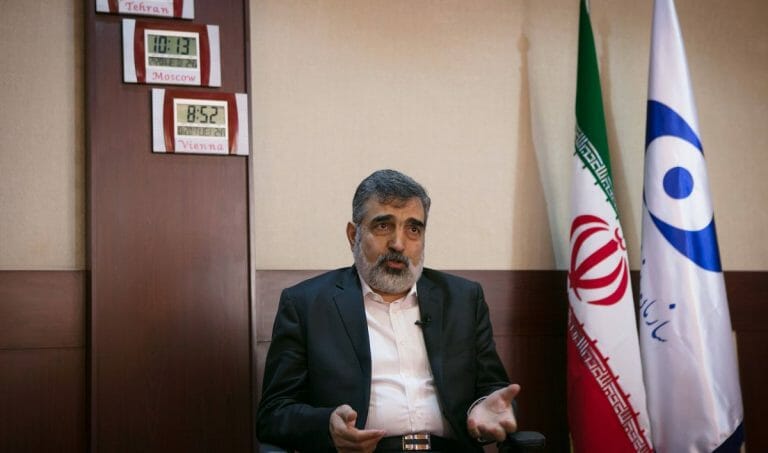 Der Sprecher der iranischen Atomenergiebehörde Behrouz Kamalvandi