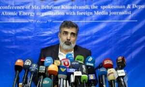 Der Sprecher der iranischen Atomenergieorganisation Behrouz Kamalvandi