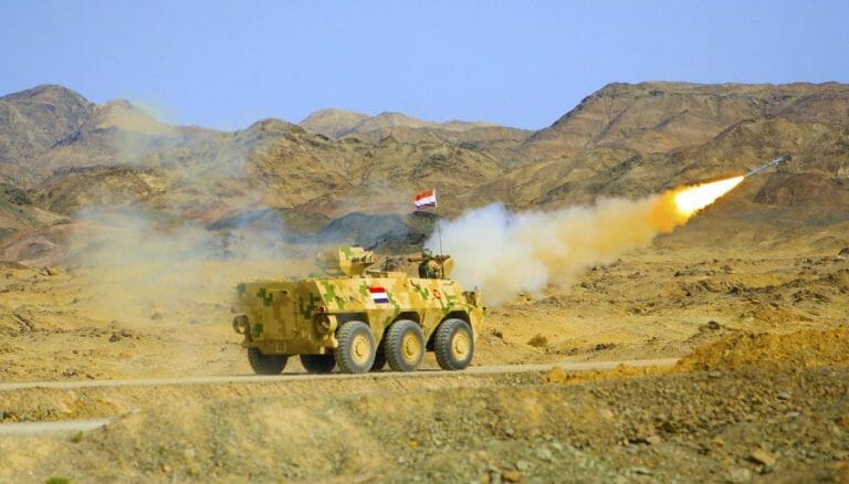 Die ägyptische Armee ging im August gegen islamistische Terroristen auf der Sinai-Halbinsel vor