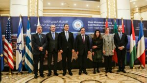 Teilnehmer des East Mediterranean Gas Forum im Januar 2020